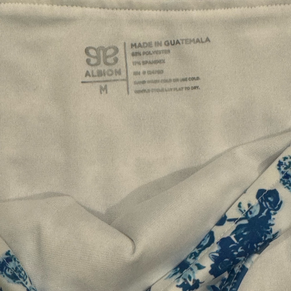 Albion White and Blue Floral Bikini Set - Picture 5 of 7